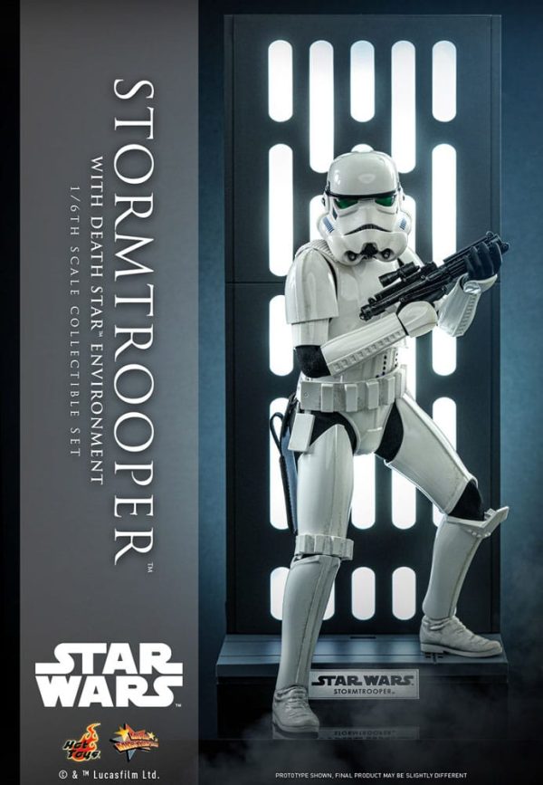 Figura Star Wars Figura Movie Masterpiece 1/6 Stormtrooper with Death Star Environment 30 cm - Imagen 2