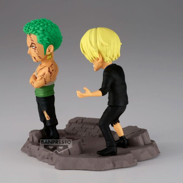 Figura Roronoa Zoro & Sanji One Piece 8cm - Imagen 4