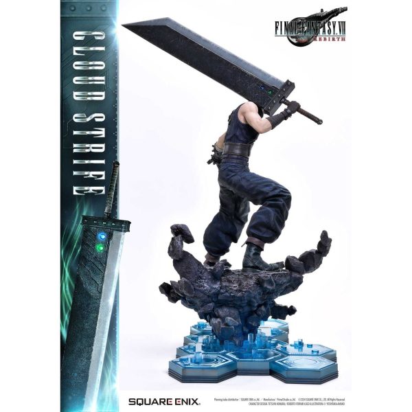 Estatua resina Cloud Strife Deluxe Version Final Fantasy VII Rebirth Masterline 1/4 - Imagen 6