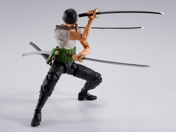 One Piece Figura S.H.Figuarts Roronoa Zoro Romance Dawn Ver. 15 cm - Imagen 5