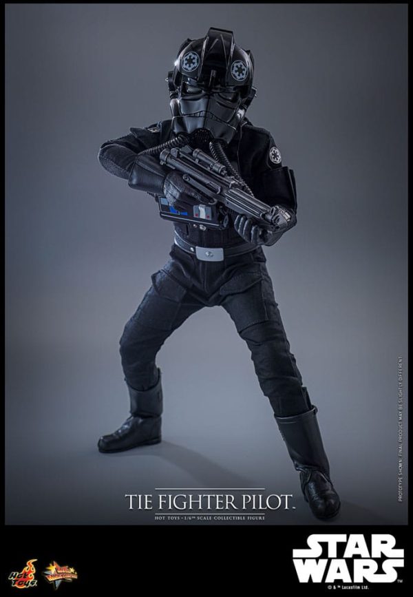 Figura Star Wars Figura Movie Masterpiece 1/6 TIE fighter Pilot 30 cm - Imagen 7