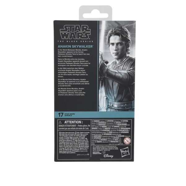 ANAKIN SKYWALKER FIGURA 15 CM STAR WARS: AHSOKA THE BLACK SERIES - Imagen 3