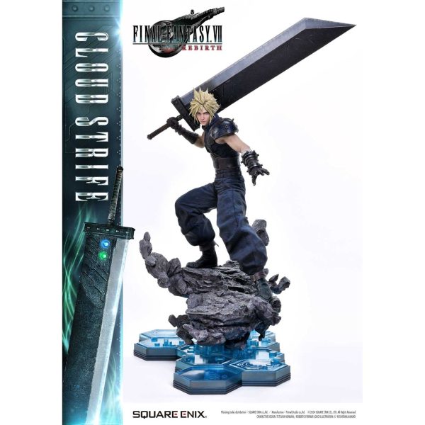 Estatua resina Cloud Strife Deluxe Version Final Fantasy VII Rebirth Masterline 1/4 - Imagen 15