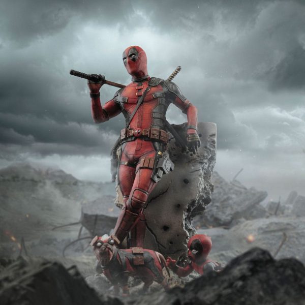 Deadpool 3 Estatua 1/10 Art Scale Deadpool 21 cm - Imagen 2