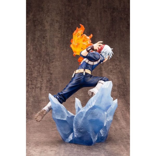 Figura Kotobukiya my Hero Academia Artfxj Shoto Todoroki ver 2 Bonus Edition PVC Escala 1 8 26 CM - Imagen 3