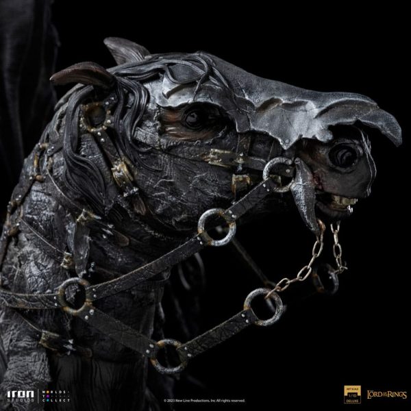 El Señor de los Anillos Estatua 1/10 Deluxe Art Scale Nazgul on Horse 42 cm - Imagen 7
