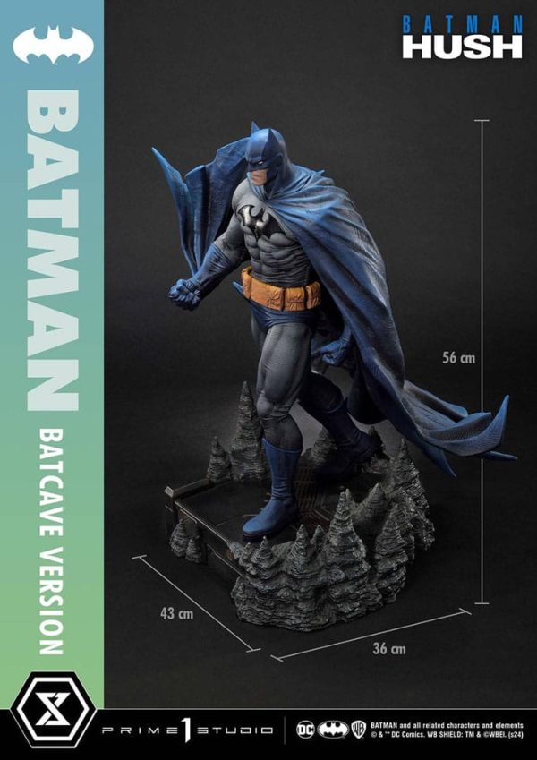 Batman Estatua Ultimate Premium Masterline Series 1/4 Hush (Comics)  Deluxe Version 56 cm - Imagen 3