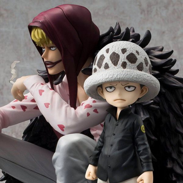 One Piece Estatua 1/8 Excellent Model Limited P.O.P. Corazon & Law Limited Edition 17 cm - Imagen 2