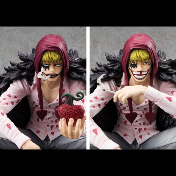 One Piece Estatua 1/8 Excellent Model Limited P.O.P. Corazon & Law Limited Edition 17 cm - Imagen 8