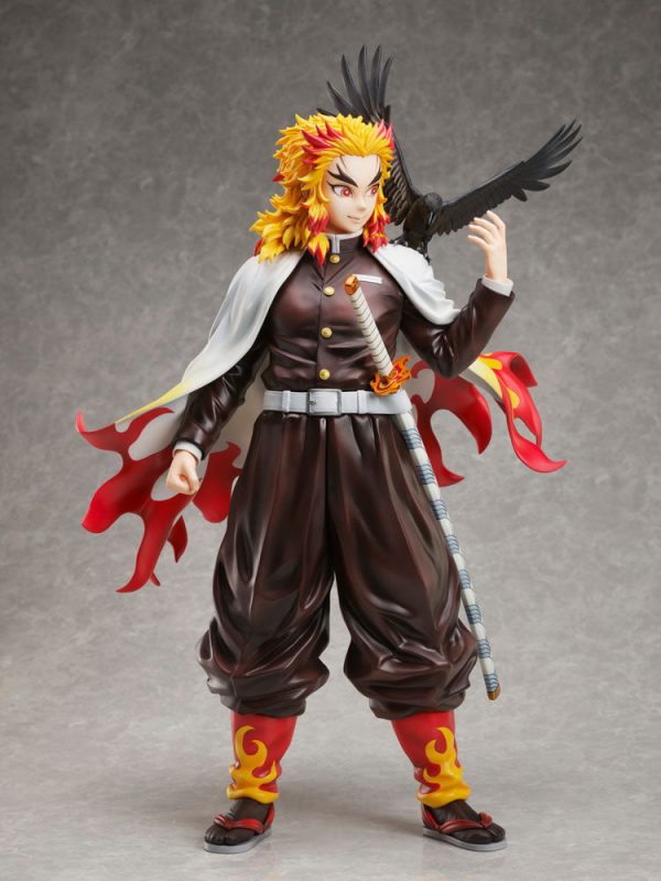 Estatua Kimetsu no Yaiba 1/7 Demon Slayer: Kyojuro Rengoku 45 cm - Imagen 5