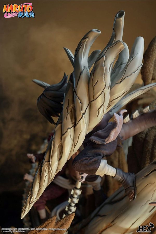 Naruto Shippuden Estatua 1/6 Elite Dynamic Gaara vs Kimimaro 61 cm - Imagen 11
